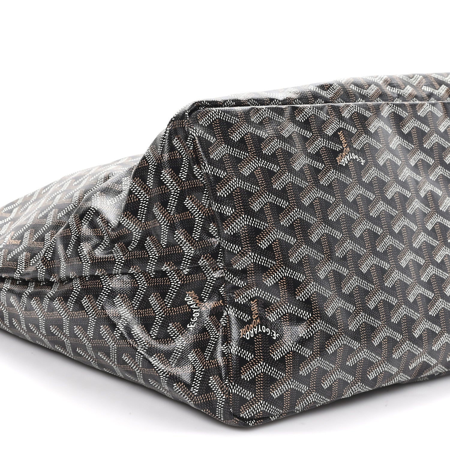 Goyard Goyardine Saint Louis GM Black Gold 10 of 11
