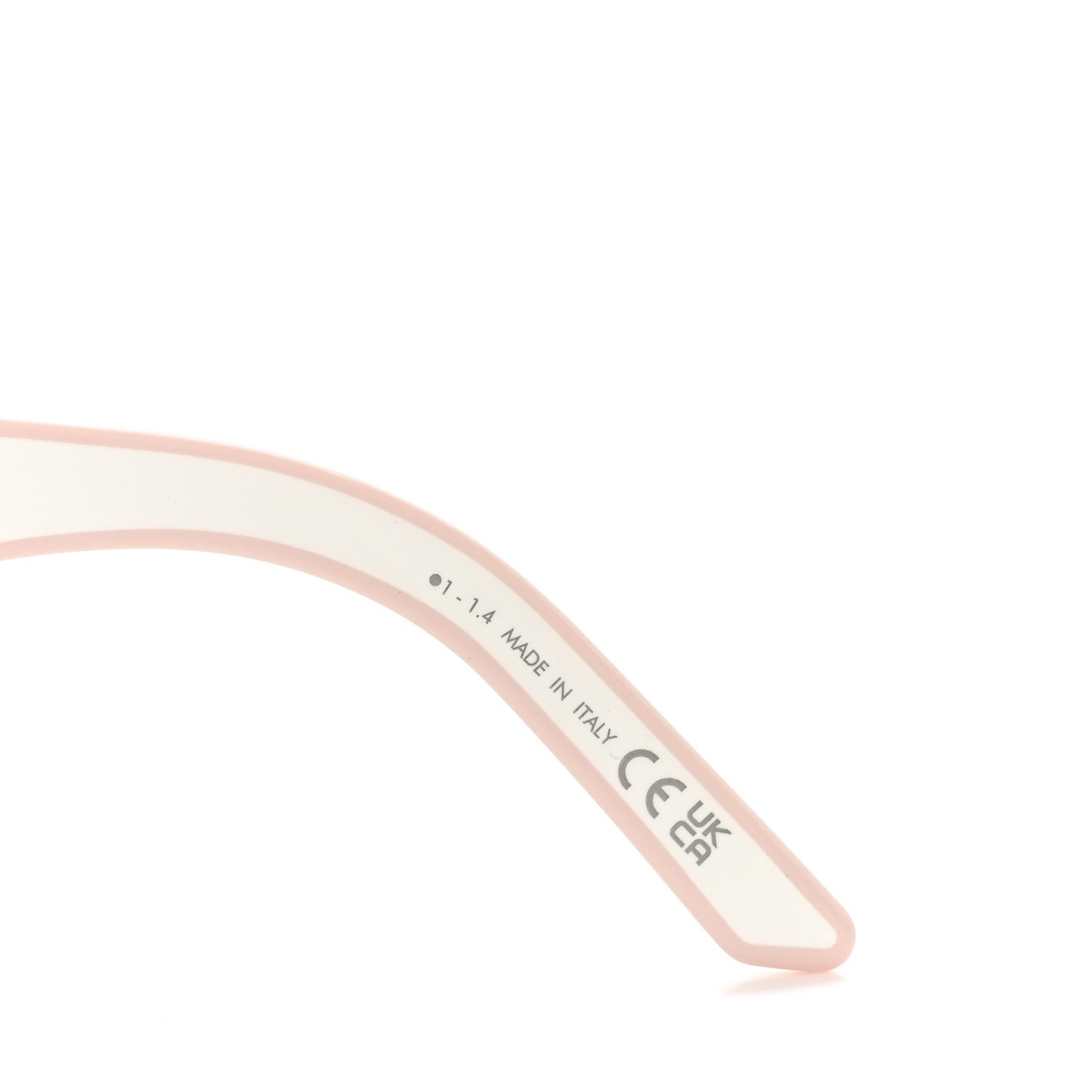 Diorpacific B3U Cat Eye Sunglasses White Pink