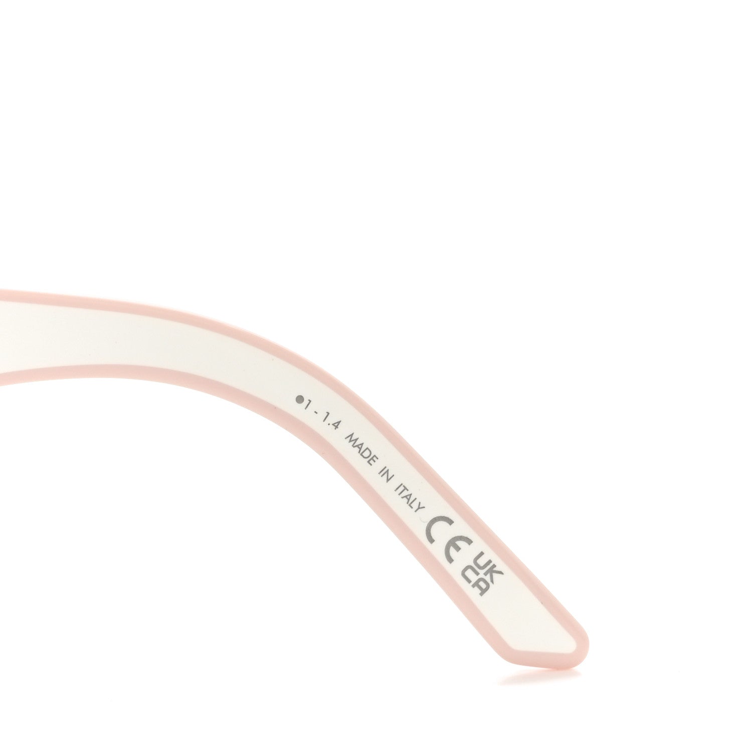 Christian Dior Diorpacific B3U Cat Eye Sunglasses White Pink 6 of 8