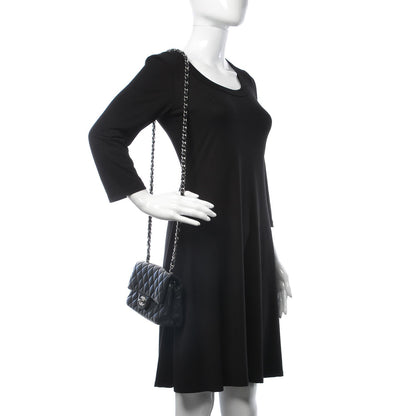 Chanel Lambskin Quilted Mini Rectangular Flap Black 2 of 9