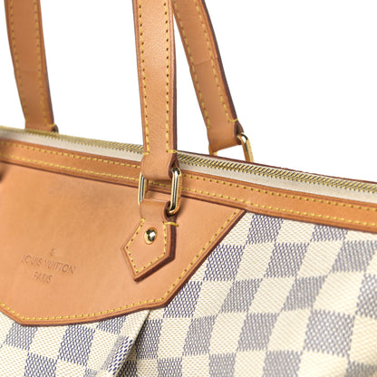 Louis Vuitton Damier Azur Siracusa GM 13 of 16