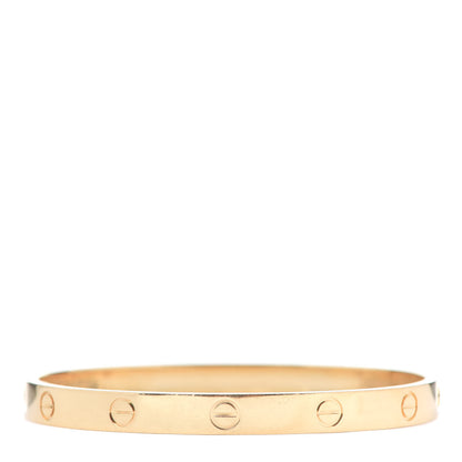 Cartier 18K Yellow Gold LOVE Bracelet 18 3 of 7