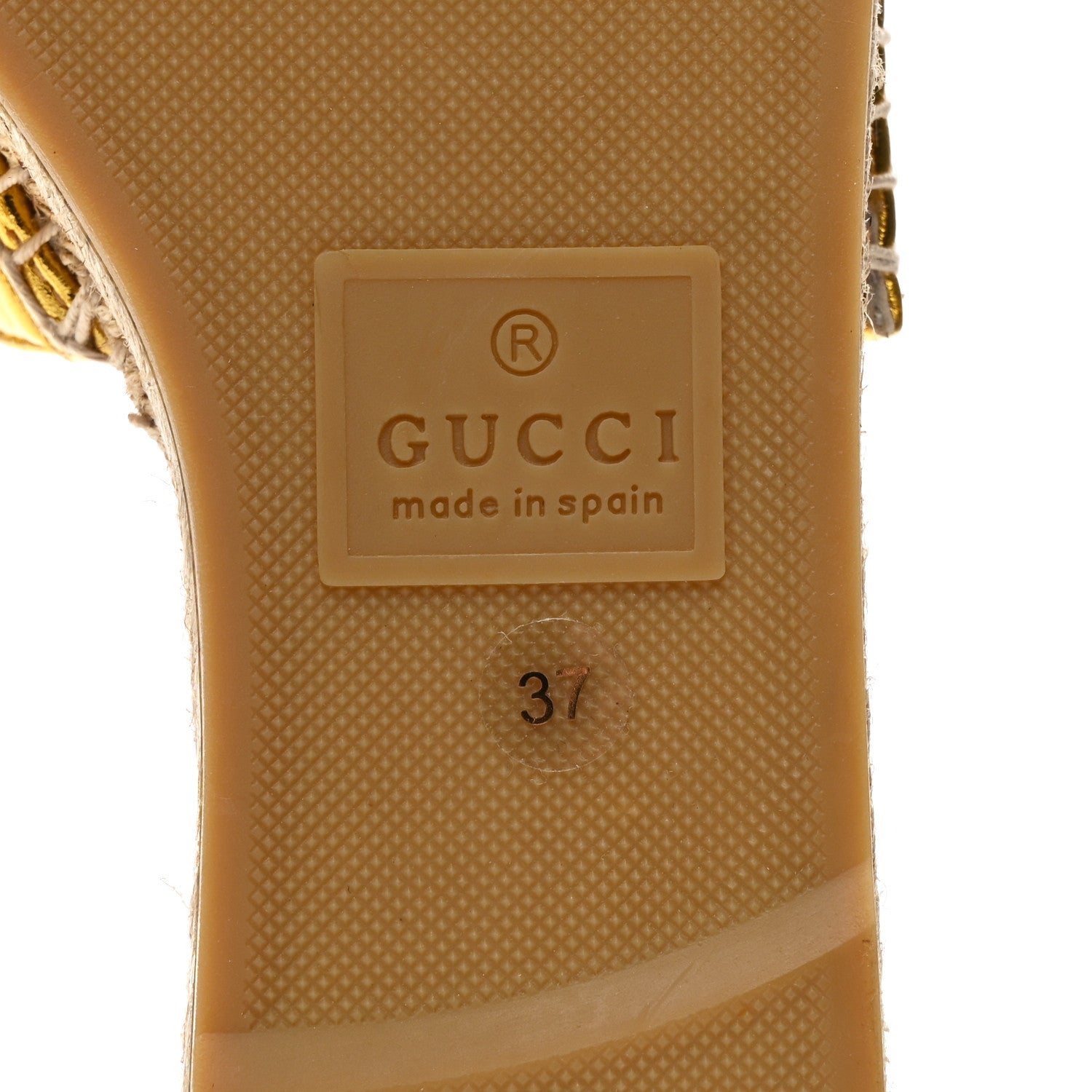 Gucci Metallic Nappa Matelasse GG Marmont Espadrille Slide Sandals