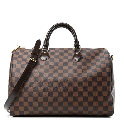 Louis Vuitton Damier Ebene Speedy Bandouliere 35 1 of 4