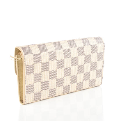 Louis Vuitton Damier Azur Emilie Wallet 3 of 7