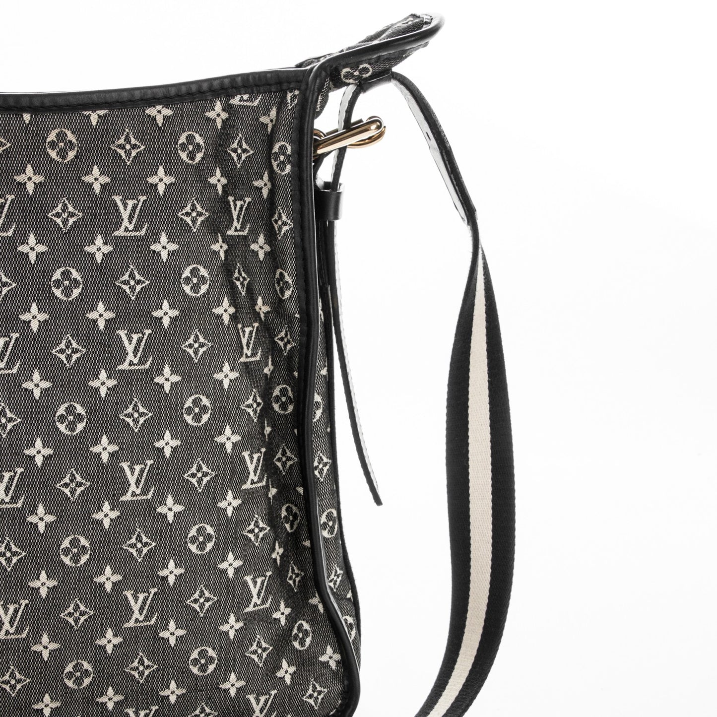 Mini Monogram Besace Mary Kate Black