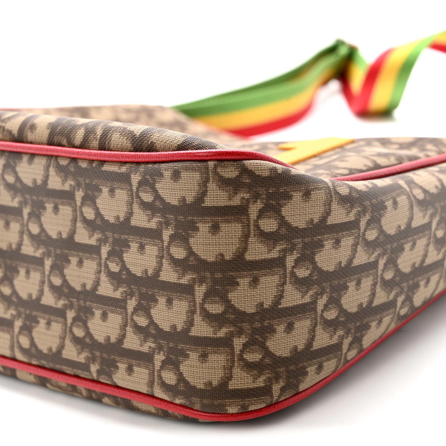 Christian Dior Monogram Rasta Messenger Beige 10 of 10