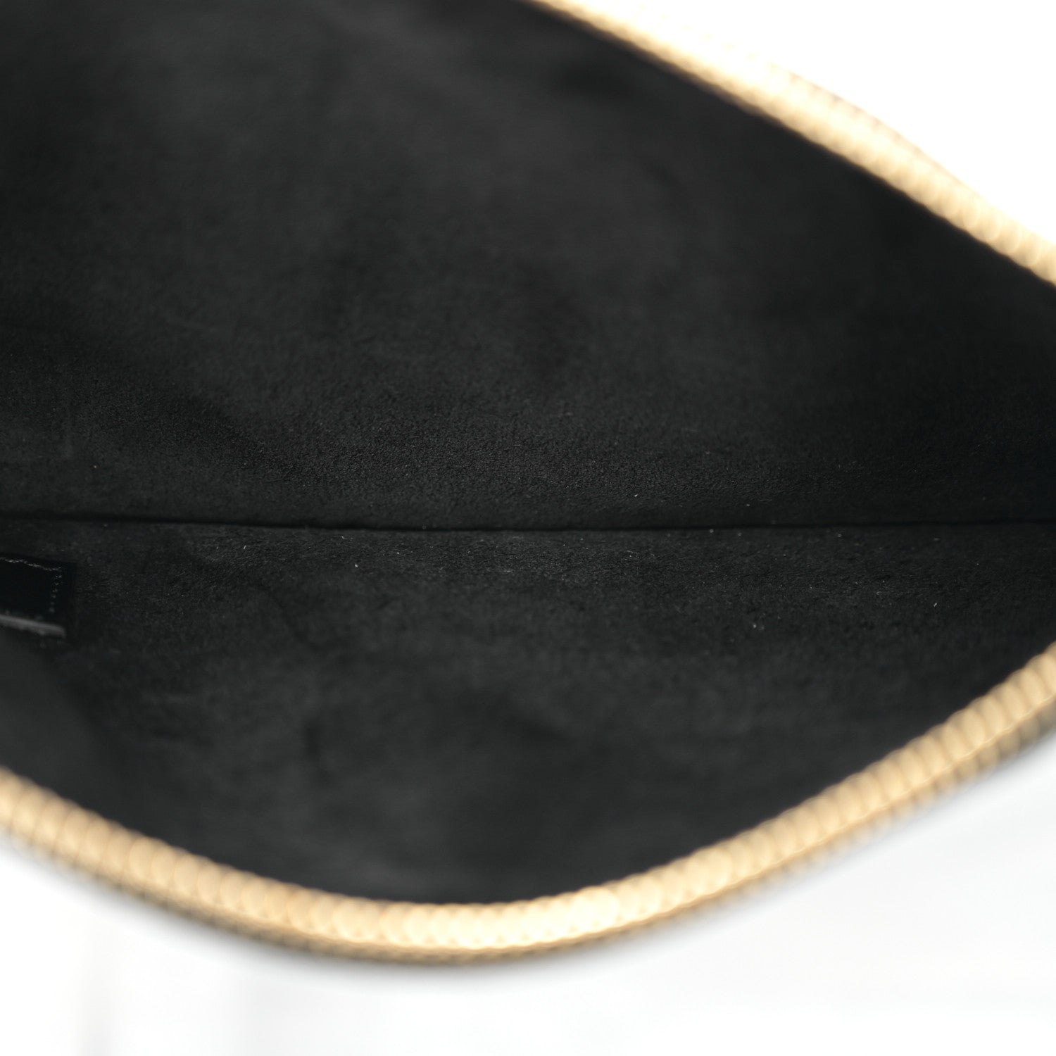 Saint Laurent Calfskin Suede North South Reversible Shopping Tote Black 7 of 16