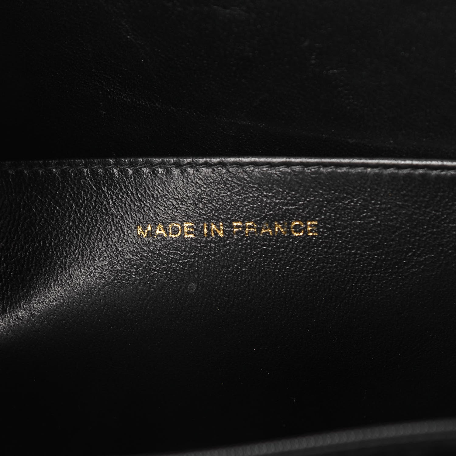 Chanel Lambskin Stitched CC Tote Black 7 of 18