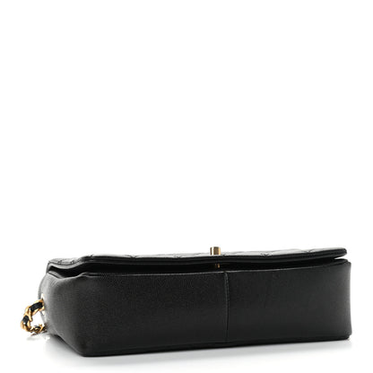Chanel Caviar Quilted Medium Fashion Therapy Flap Bag Black 4 of 11