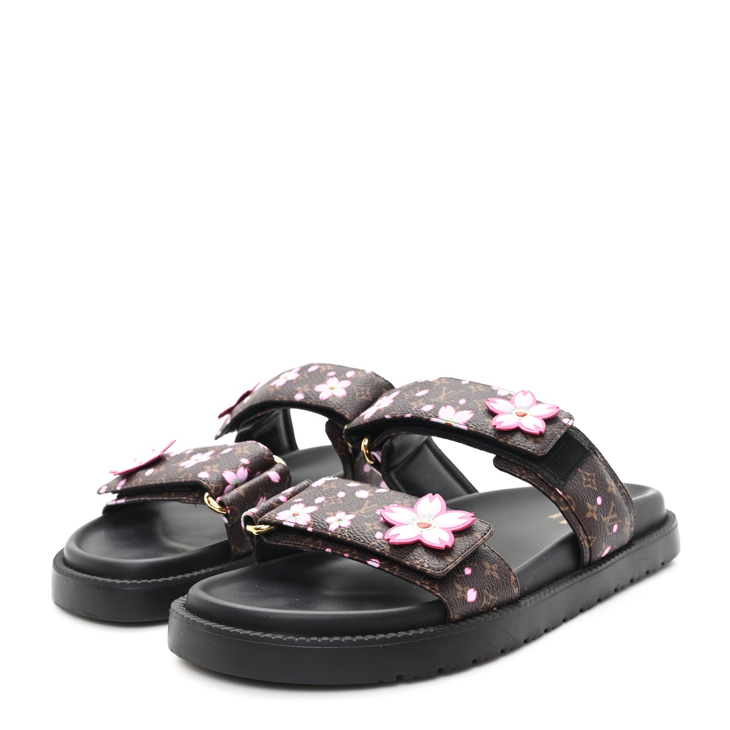 Louis Vuitton LV X TM Monogram LV Sunset Flat Comfort Mule 39 Sakura Brown 4 of 10