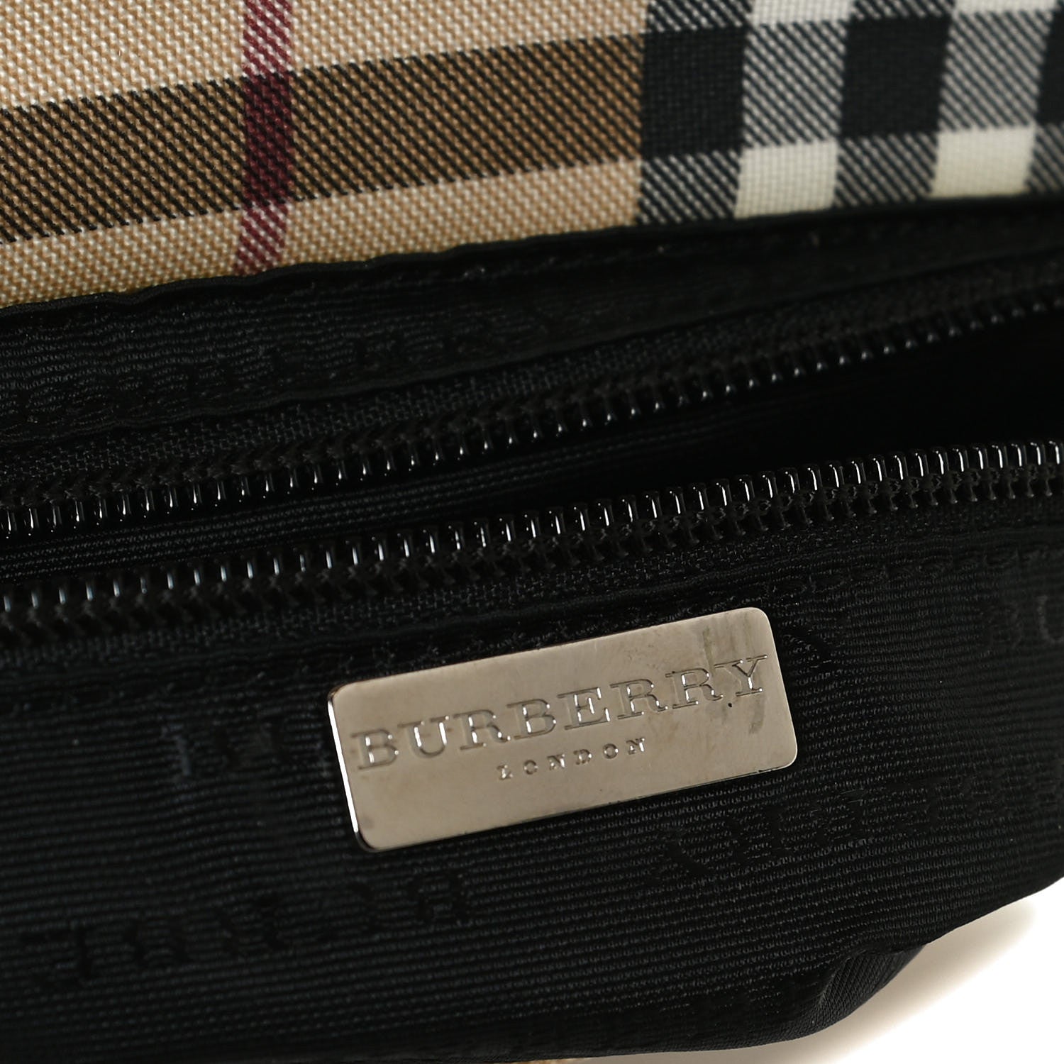 Burberry House Check Small Shoulder Bag Black 6 of 12