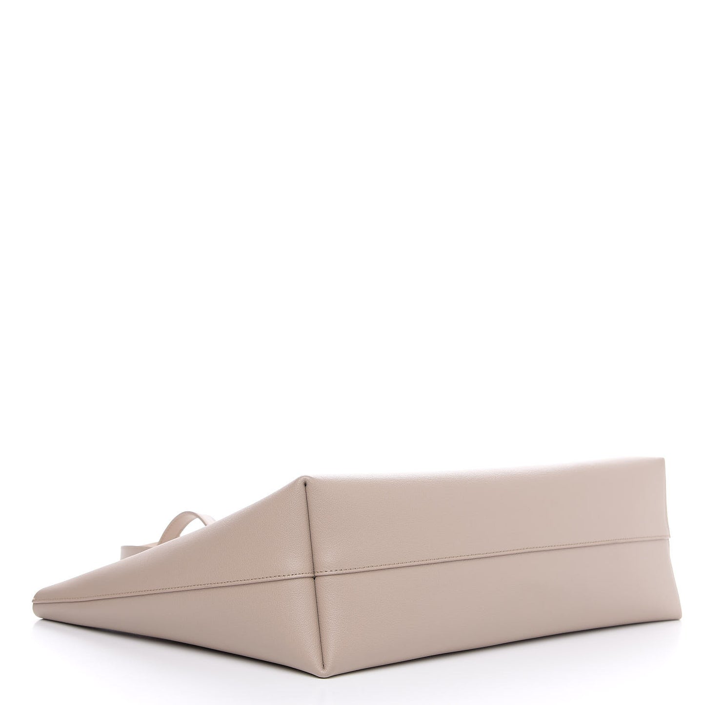 Calfskin Large Shopping Tote Nude Powder