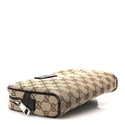 Gucci Monogram Belt Bag Dark Brown 4 of 10