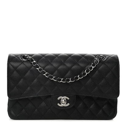 Chanel Caviar Quilted Medium Double Flap Black 1 of 11