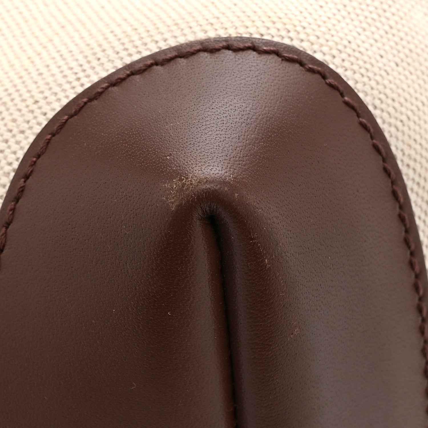 Gucci Canvas Calfskin Small Craft Tote Brown 14 of 17