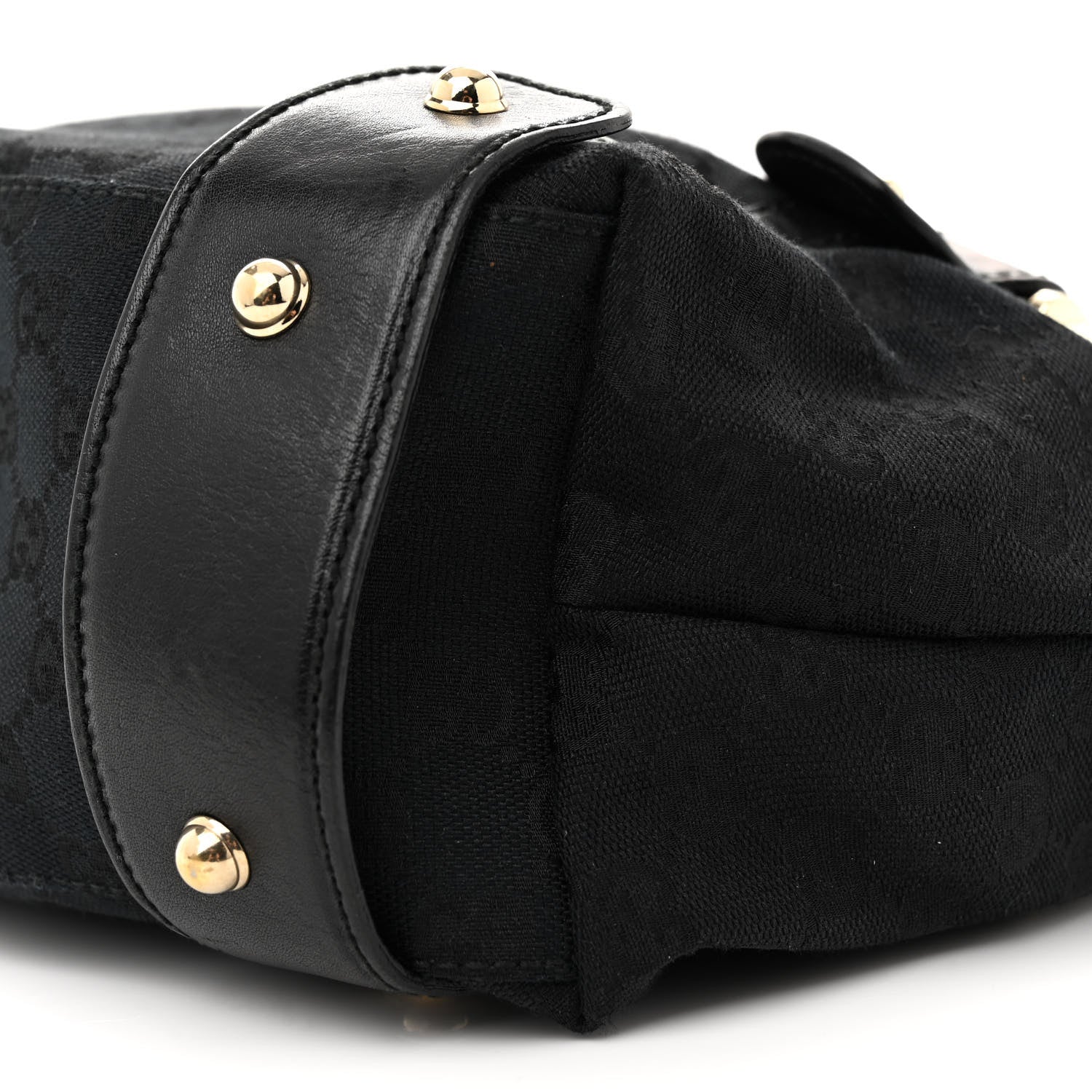 Gucci Monogram Small Pelham Shoulder Bag Black 10 of 14