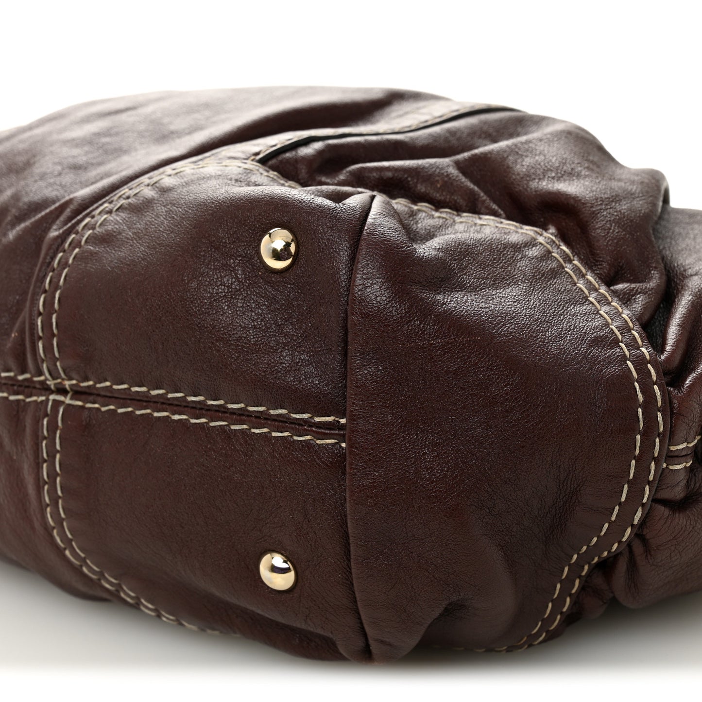 Calfskin Horsebit Medium Nail Boston Brown