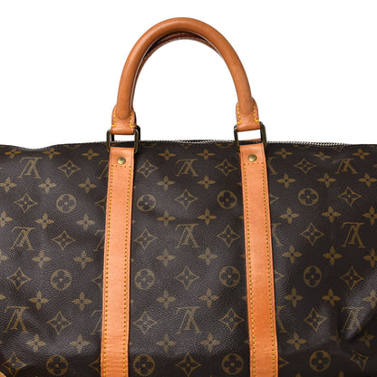 Louis Vuitton Monogram Keepall Bandouliere 55 18 of 26