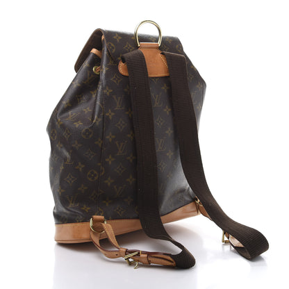 Louis Vuitton Monogram Montsouris GM Backpack 2 of 10