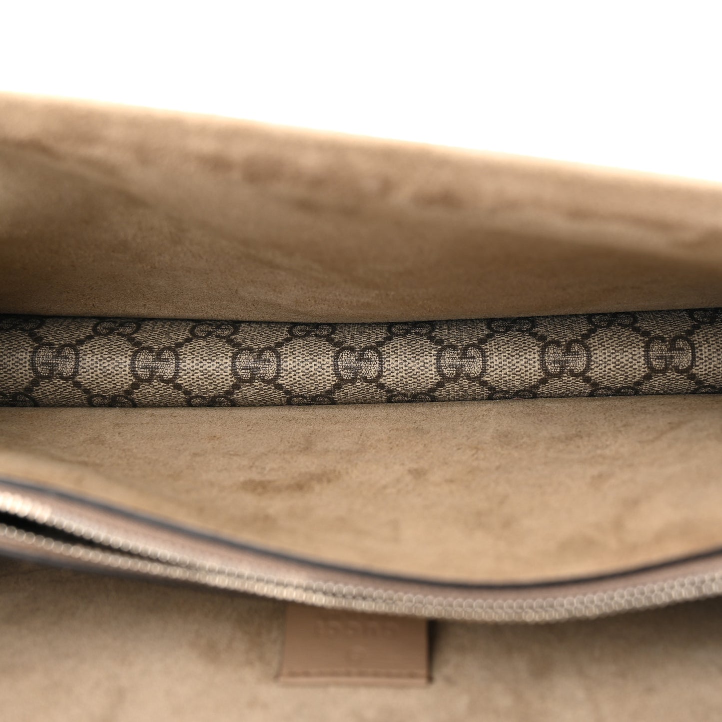 GG Supreme Monogram Small Dionysus Shoulder Bag Taupe