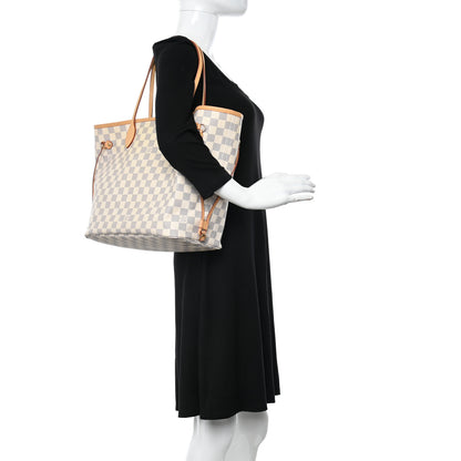 Louis Vuitton Damier Azur Neo Neverfull MM 2 of 14