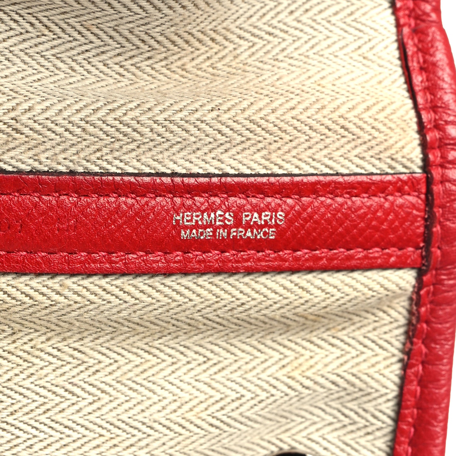 Hermes Epsom Garden Party 36 MM Rouge Casaque 6 of 12