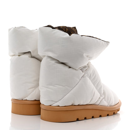 Louis Vuitton Nylon Monogram Pillow Comfort Ankle Boot 37 White 4 of 7