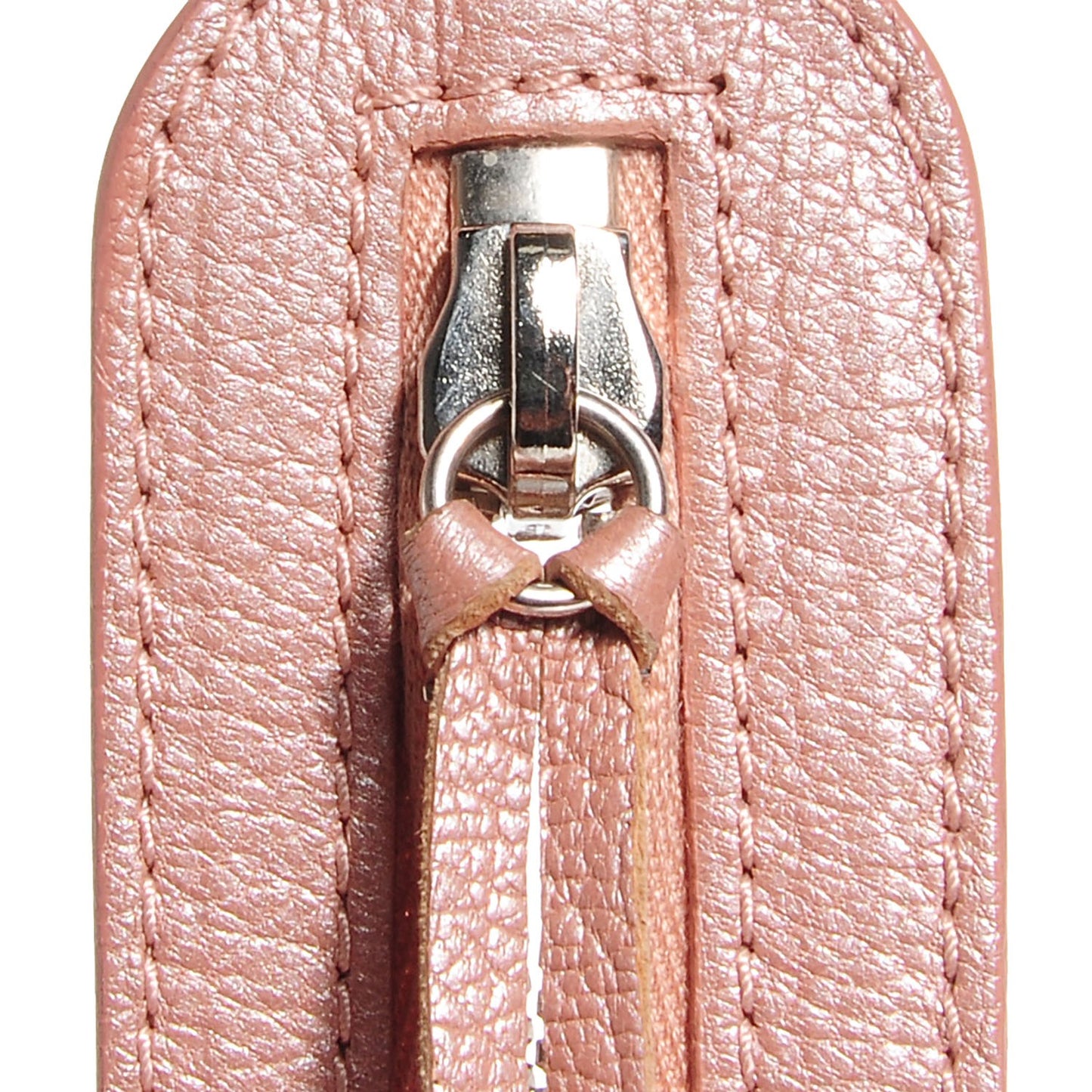 Pearlescent Goatskin Classic Palladium Hardware City Rose Rose Light