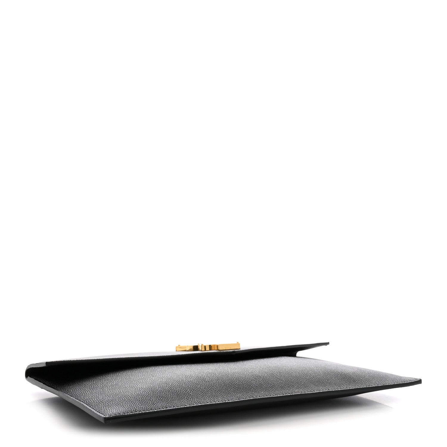 Saint Laurent Grain De Poudre Uptown Pouch Black 4 of 7