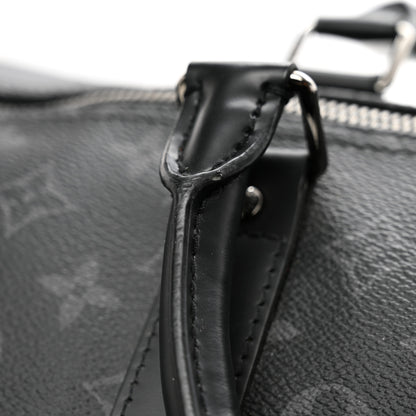 Louis Vuitton Monogram Eclipse Keepall Bandouliere 55 11 of 12