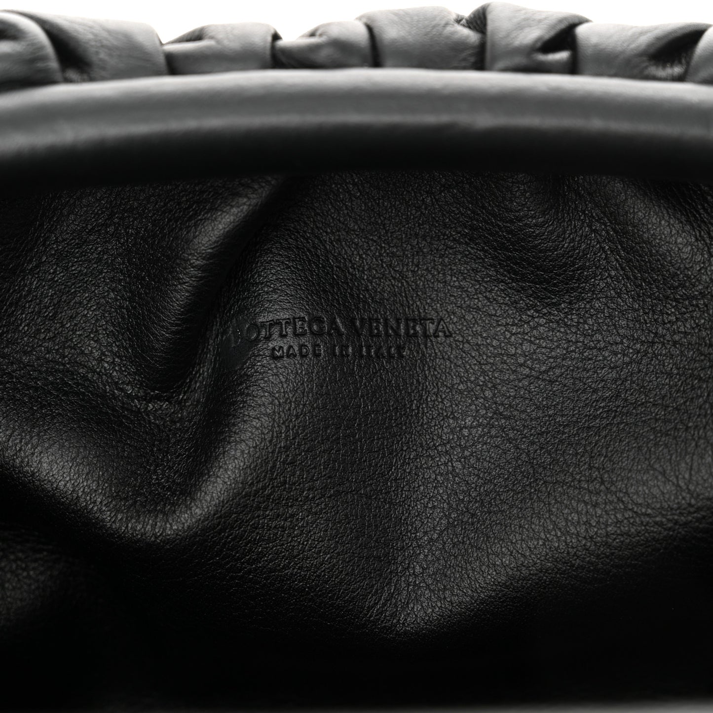 Butter Calfskin The Mini Pouch Black