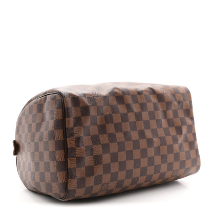 Louis Vuitton Damier Ebene Speedy 30 4 of 10