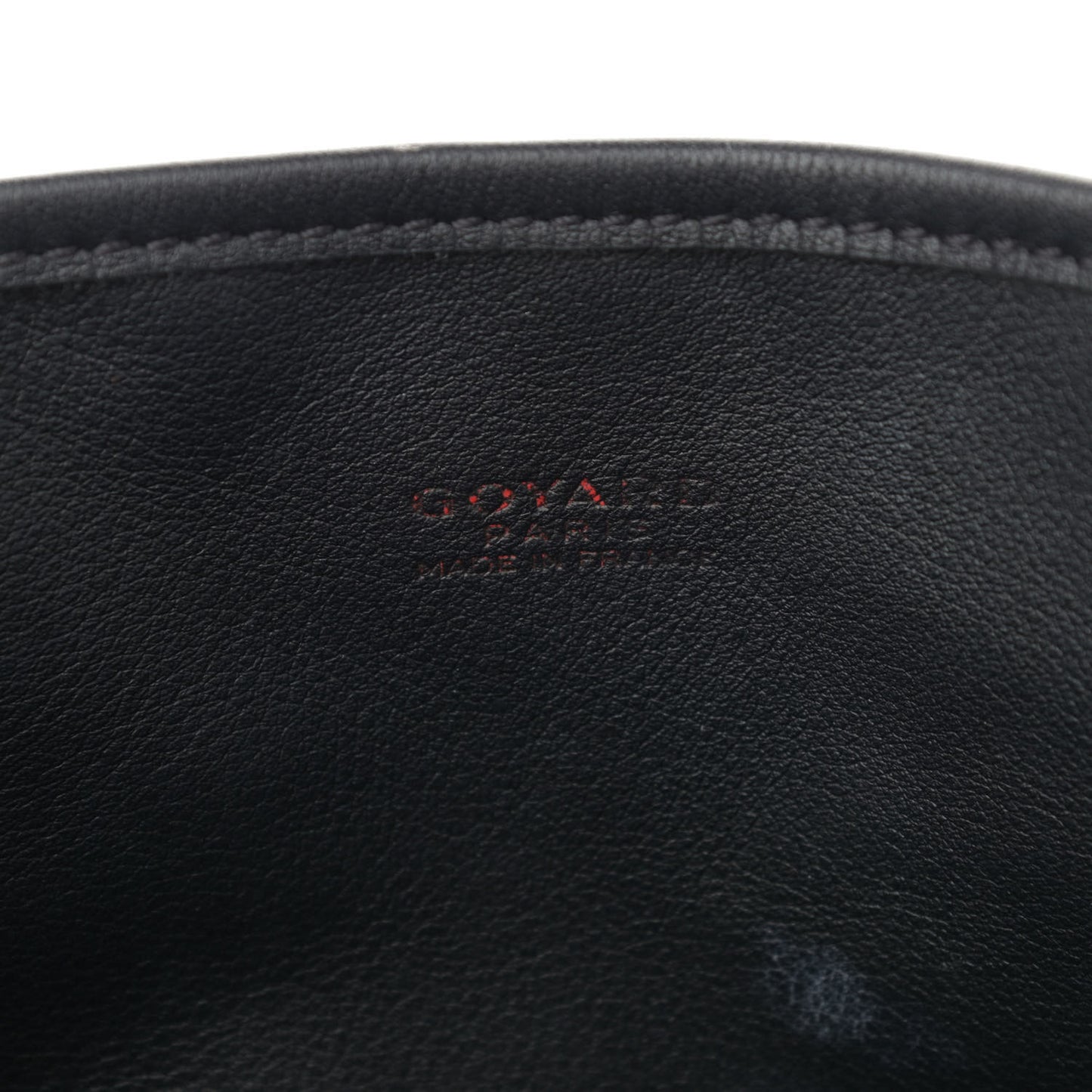 Goyardine Reversible Mini Anjou Black