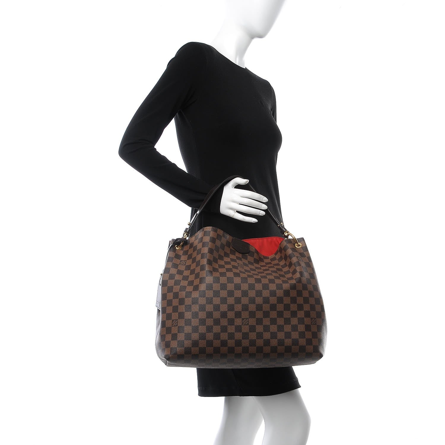 Louis Vuitton Damier Ebene Graceful MM 2 of 8