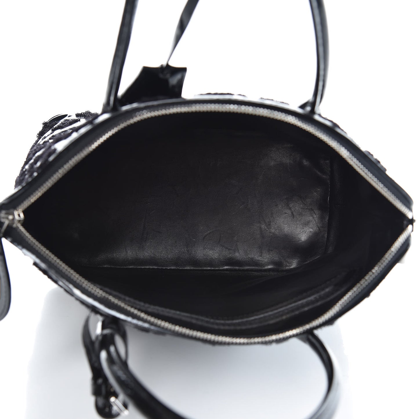 Patent Lambskin Fascination Lockit Black