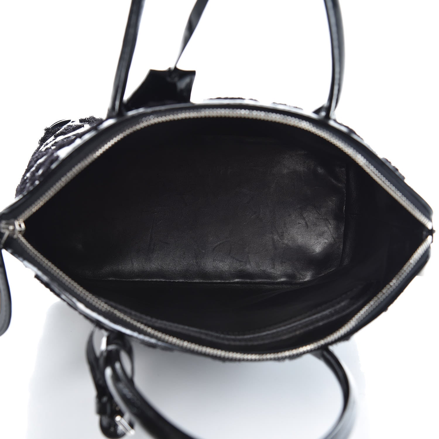 Louis Vuitton Patent Lambskin Fascination Lockit Black 5 of 6