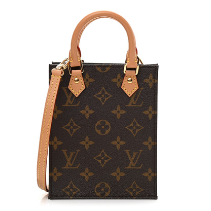 Louis Vuitton Monogram Petit Sac Plat 1 of 8