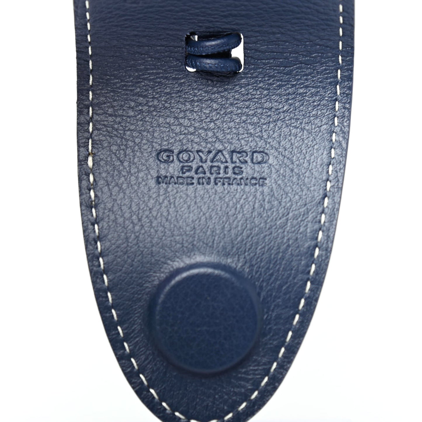 Calfskin Bag Clip Navy