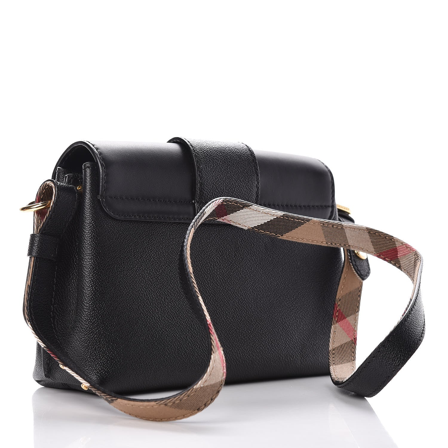 Burberry Soft Grain Calfskin Small Medley Crossbody Black 3 of 10