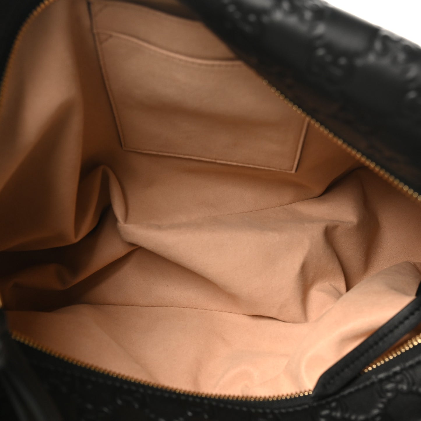 Guccissima Signature Large Linea A Hobo Black