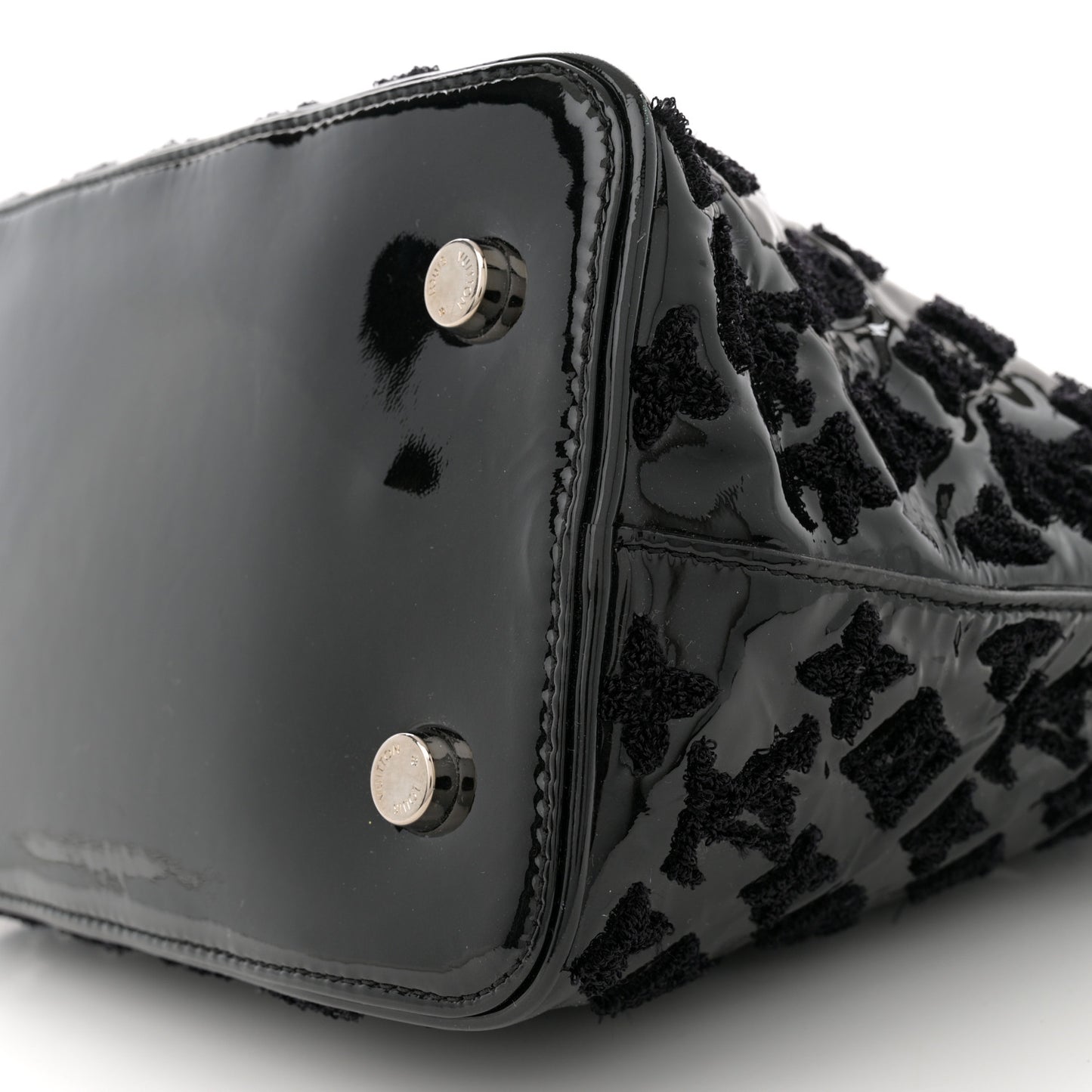 Patent Lambskin Fascination Lockit Black