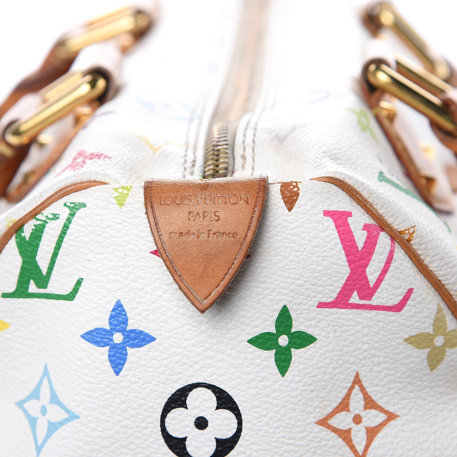 Louis Vuitton Monogram Multicolor Speedy 30 White 8 of 18