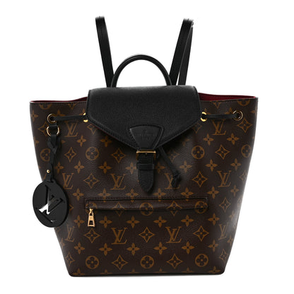 Louis Vuitton Monogram Montsouris PM Black 1 of 8