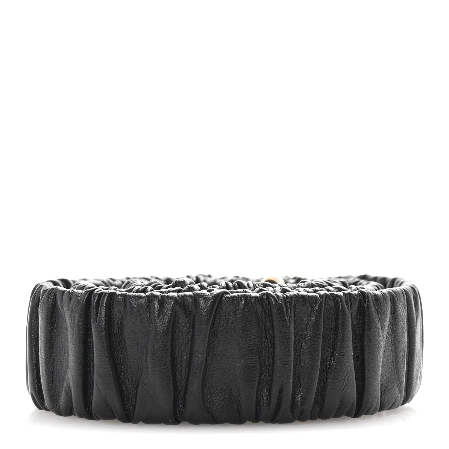 Chanel Lambskin Heart Belt 85 34 Black 2 of 5