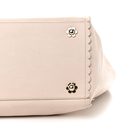 Mulberry Classic Calfskin Cecily Flower Tote Ballet Pink 11 of 12