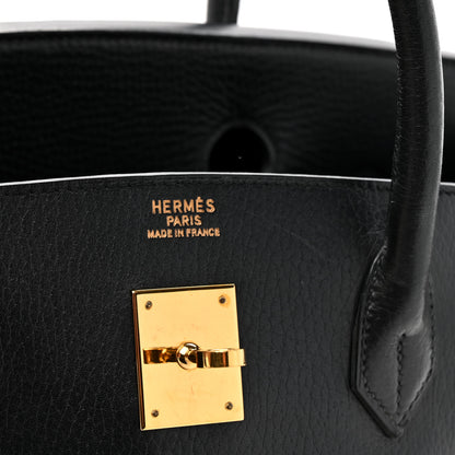 Hermes Ardennes Birkin 40 Black 6 of 15
