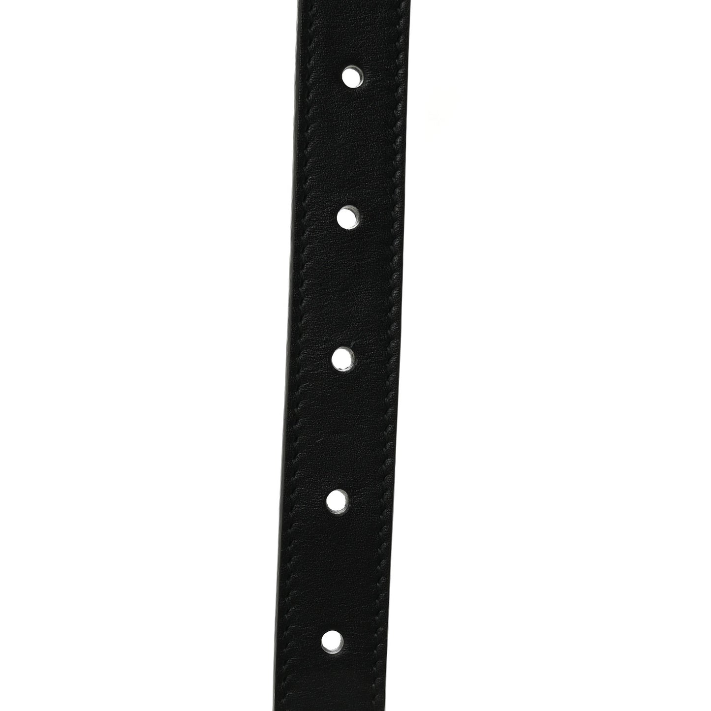 Calfskin Queen Margaret Bee Belt 80 32 Black