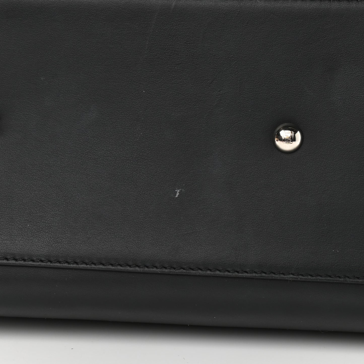 Vitello Baltico Dolce Petite 3Jours Tote Black Bubblegum