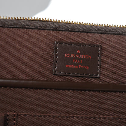 Louis Vuitton Damier Ebene Porte Ordinateur Sabana NM Computer Case 6 of 6